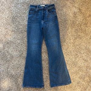 Abercrombie Ultra High Rise Flare